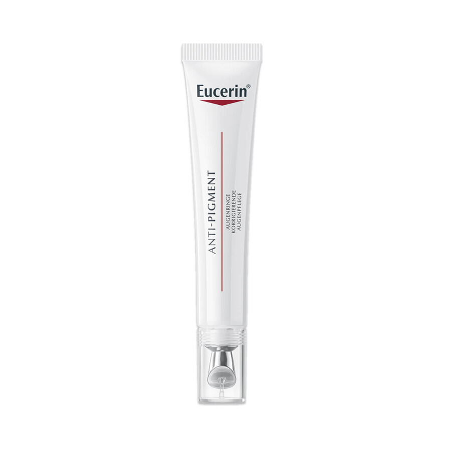 Eucerin Anti-Pigment, crema contorno occhi per schiarire le occhiaie con tiamidolo, 15 ml