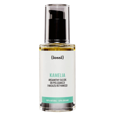 Iossi Camellia, olio vellutato per trattamenti intimi e massaggi, 50 ml