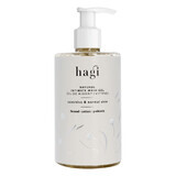 Hagi Lino e Cotone, gel naturale per l'igiene intima con prebiotico, per pelli sensibili e normali, 300 ml