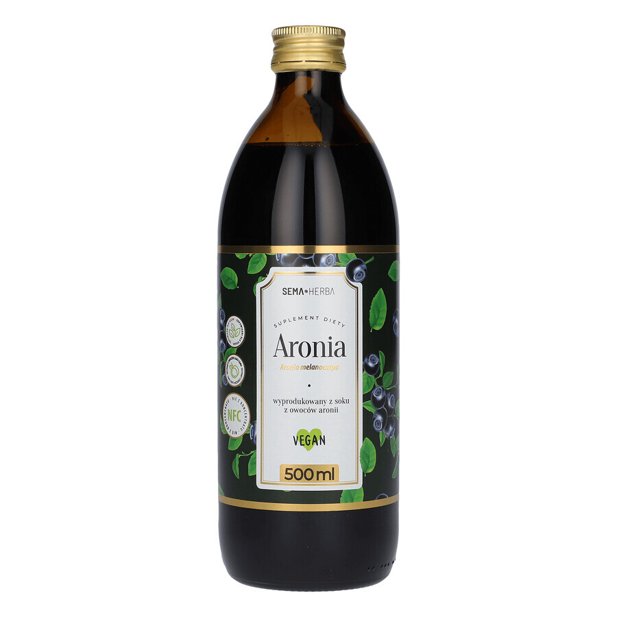 SEMA Herba Aronia, succo di frutta, 500 ml