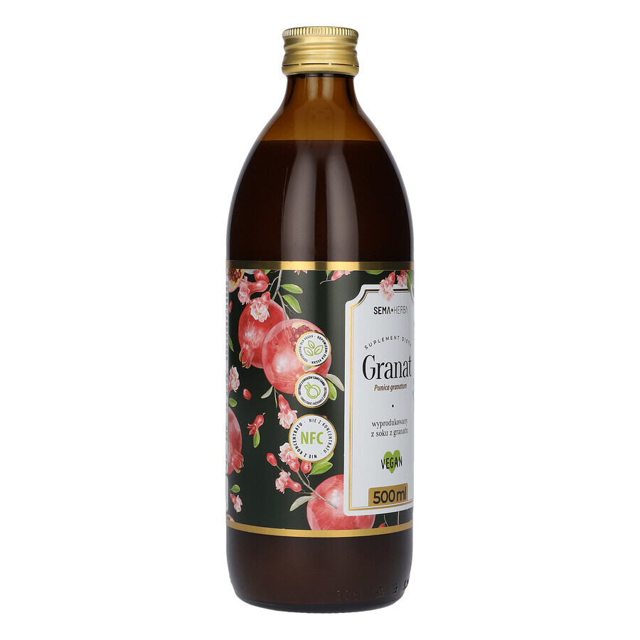 SEMA Herba Granaatappel, vruchtensap, 500 ml