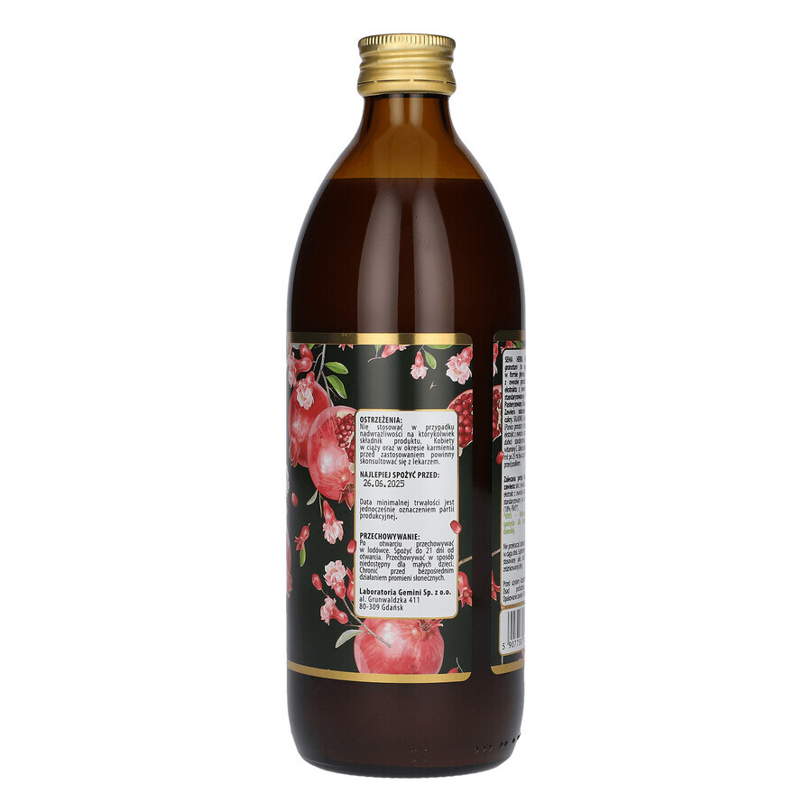 SEMA Herba Granaatappel, vruchtensap, 500 ml