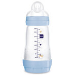 MAM Perfect Start Anti-Colic, biberon anticolica, Better Together, bambino, da 2 mesi, 260 ml