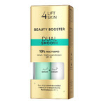 Set Lift4Skin Beauty Booster Dual Smooth, siero al 10% di niacinamide, 15 ml + crema levigante, SPF 30, 15 ml