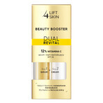 Set Lift4Skin Beauty Booster Dual Revital, siero al 12% di vitamina C, 15 ml + crema rivitalizzante, SPF 30, 15 ml