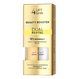 Set Lift4Skin Beauty Booster Dual Revital, siero al 12% di vitamina C, 15 ml + crema rivitalizzante, SPF 30, 15 ml