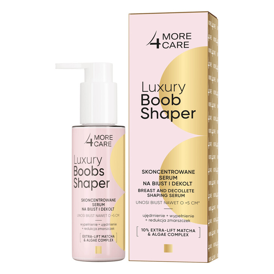 More4Care Luxury Boob Shaper, concentrated serum for bust and cleavage, 100 ml