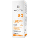 Iwostin Solecrin Sensitive, schützende Emulsion SPF 50, empfindliche Haut, 100 ml + kostenloser Wasserball