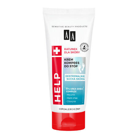 AA Help, crema per impacchi ai piedi, 75 ml