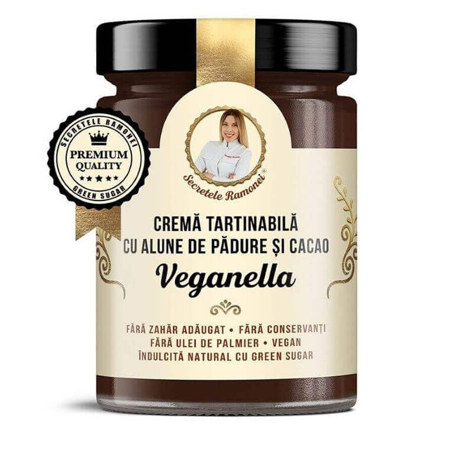 Hazelnut and cocoa spread, Veganella, Ramona's Secrets, 350g, Remedia