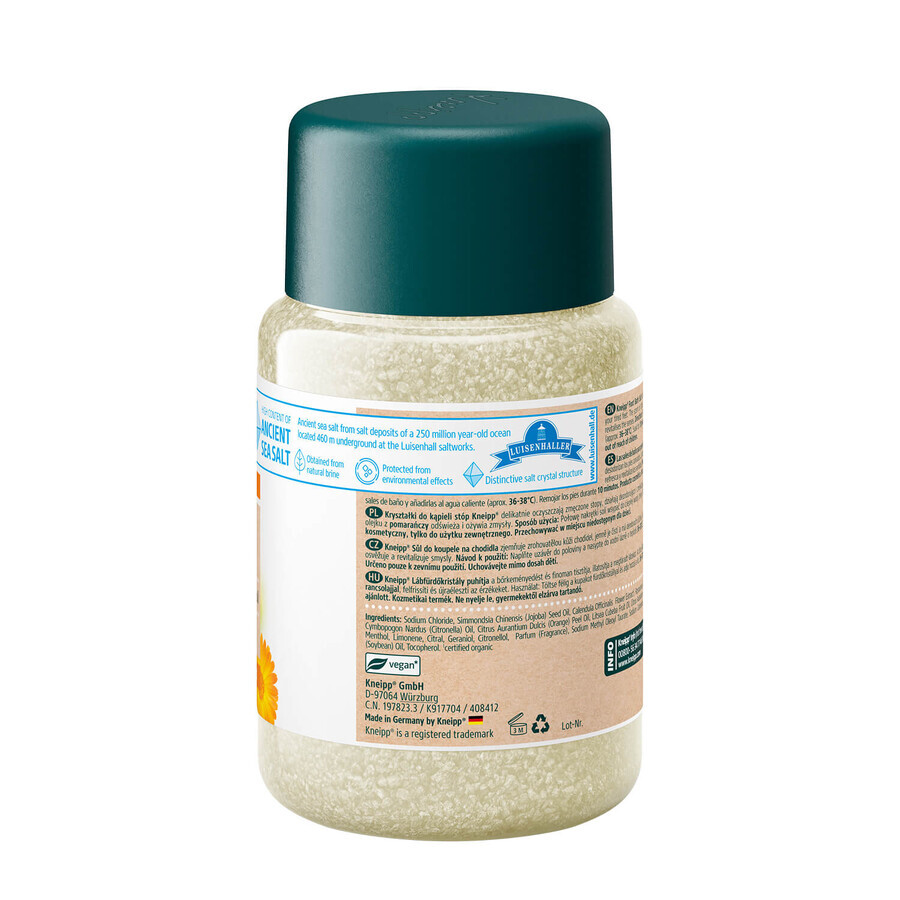 Kneipp, cristales para baño de pies, 500 g