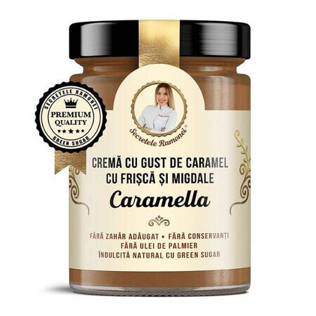 Crema spalmabile alle mandorle Caramella, I Segreti di Ramonei, 350g, Remedia