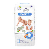 Bella Baby Happy Pants, diapers, size 3 Midi, 6-11 kg, 48 pcs