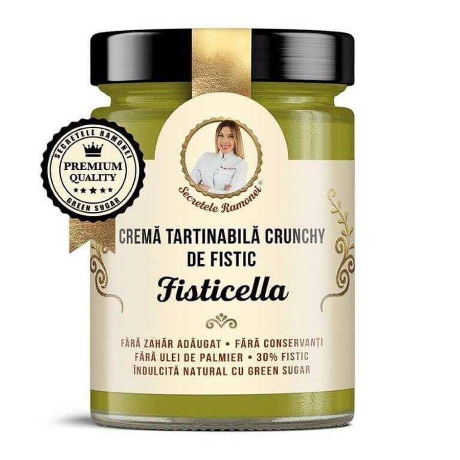 Crema spalmabile al pistacchio Fisticella, I segreti di Ramonei, 350g, Remedia