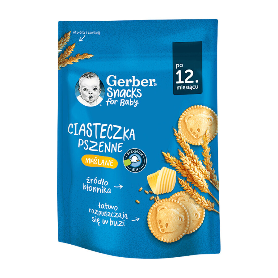 Gerber Tarwebiscuit, boterachtig, na 12 maanden, 150 g