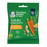 Gerber Patatine biologiche di frumento e avena, carota, arancia, dopo 10 mesi, 7 g