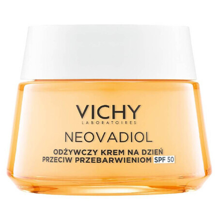 Vichy Neovadiol Post-Menopausa, crema giorno riparatrice contro l'iperpigmentazione, SPF 50, 50 ml