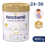 Kendamil Premium 4 HMO+, latte junior, dopo 24 mesi, 800 g