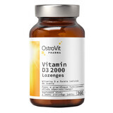 OstroVit Pharma Vitamine D3 2000 zuigtabletten, groene appelsmaak, 360 zuigtabletten