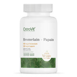 OstroVit Bromelina + Papaina, 100 capsule