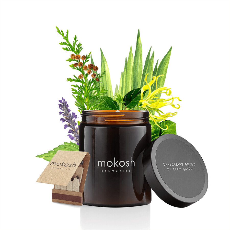 Mokosh, plantaardige sojakaars, Oosterse tuin, 140 g