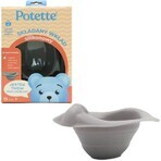 Potette Plus, orinal plegable de silicona, gris, 1 pieza