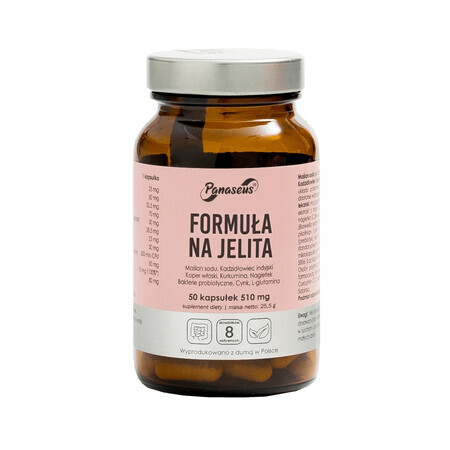 Formula intestinale Panaseus, 50 capsule