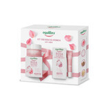 Equilibra Rosa set, rozen gezichtscrème, 50 ml + oogcrème, 15 ml