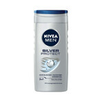 Nivea Men Silver Control kit, balsamo dopobarba, antibatterico, 100 ml + roll-on antitraspirante, 48h, 50 ml + gel doccia 3-in-1 per viso, corpo e capelli, 250 ml