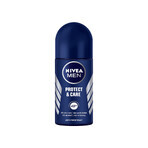 Nivea Men Tech Master Kit, Rasierschaum, 200 ml + Aftershave Balsam, 100 ml + 3-in-1 Duschgel, 250 ml + Antitranspirant Roll-on, 48h, 50 ml