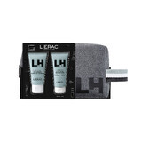 Set Lierac Homme, gel viso energizzante, 50 ml + gel doccia multifunzione, 50 ml + borsa cosmetica in regalo