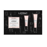 Set Lierac Hydragenist, crema idratante illuminante, 50 ml + siero, 15 ml + crema occhi, 7,5 ml in regalo