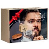 Set Roomcays NO. 7, cera per baffi modellante, 30 ml + cartuccia per barba, 1 pezzo