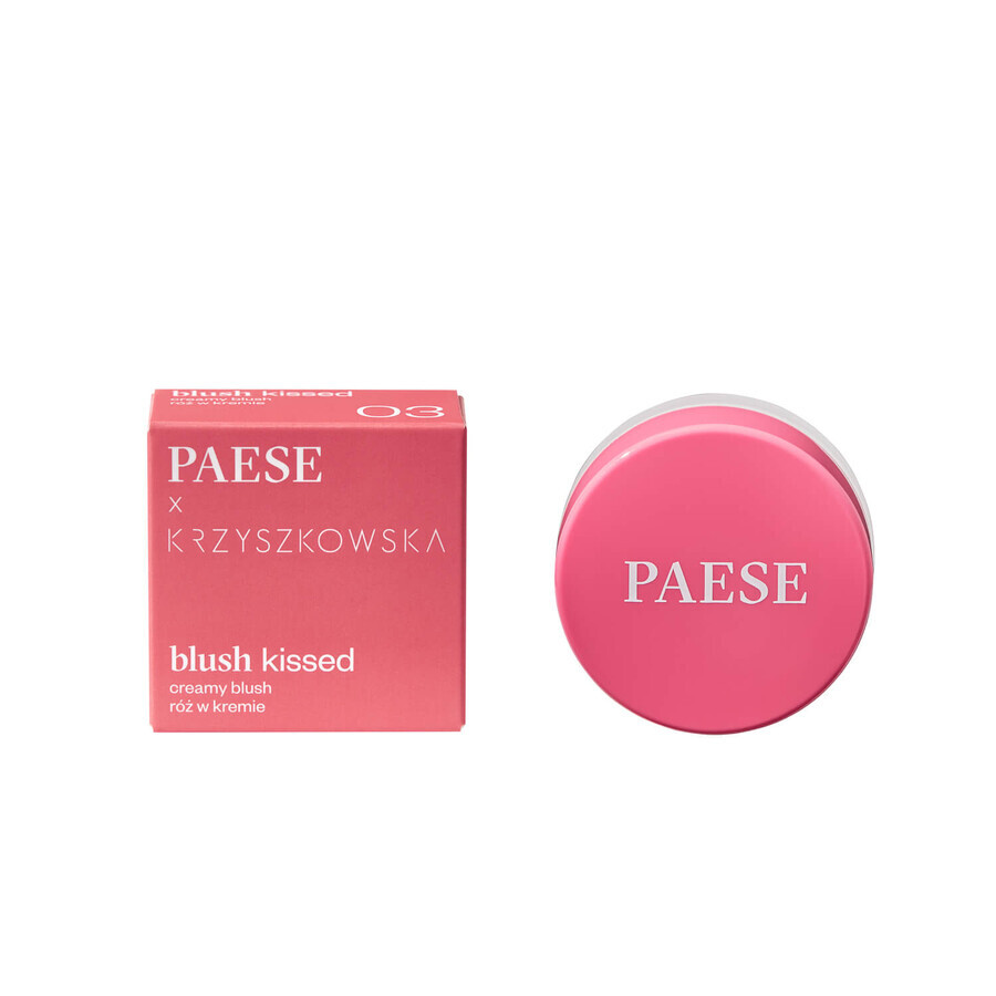 Paese x Krzyszkowska Blush Kissed, blush in crema, 03, 4 g