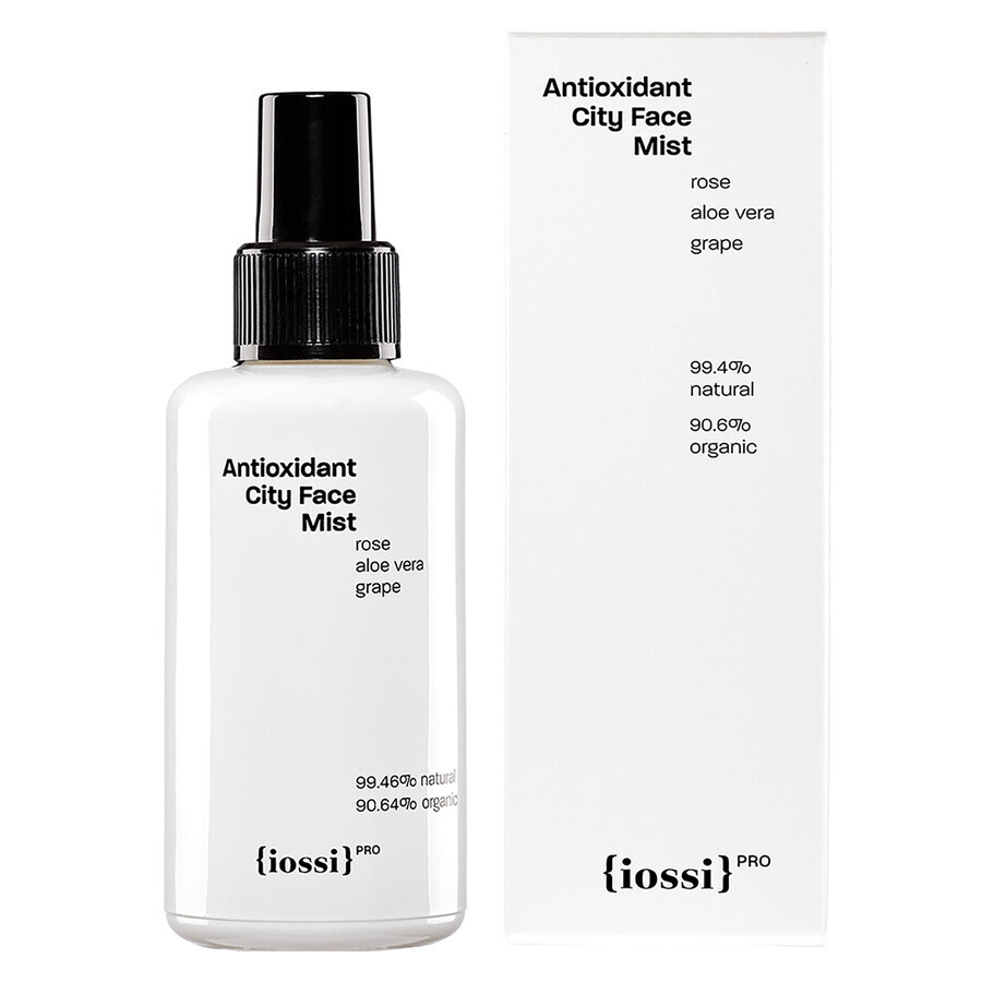 Iossi Pro Hey Skin! Antiossidante e anti-inquinamento, nebbia per il viso, 100 ml + siero per il viso, 30 ml