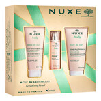 Set Nuxe Body Reve de the, gel de duș revitalizant, 100 ml + exfoliant de corp revitalizant, 150 ml + apă parfumată, 30 ml