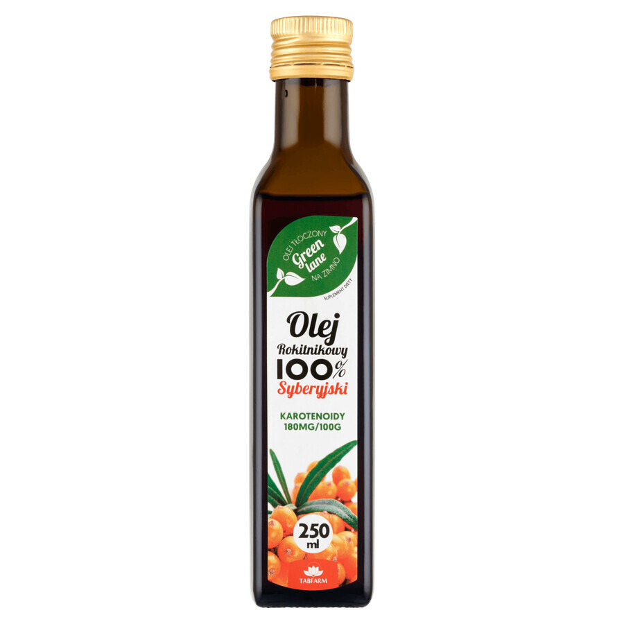 Tabfarm Olio di olivello spinoso siberiano 100%, 250 ml