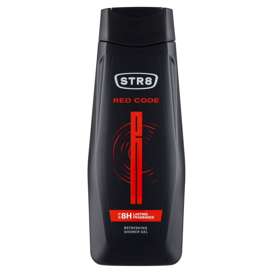 STR8 Red Code set, aftershave, 100 ml + desodorante en spray, 150 ml + gel de ducha, 250 ml