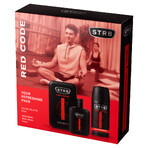 Set STR8 Red Code, eau de toilette, 50 ml + deodorante spray, 150 ml