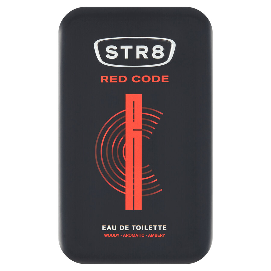 Set STR8 Red Code, eau de toilette, 50 ml + deodorante spray, 150 ml