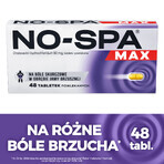 No-Spa Max 80 mg, 48 tablets