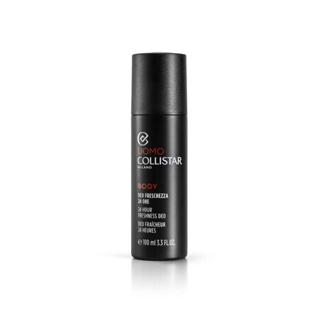 Deodorante Freschezza 24h - Linea Uomo, 100 ml, K28015, Collistar