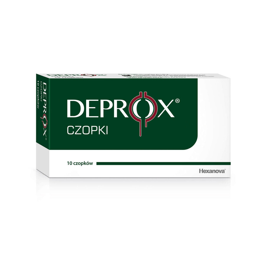 Deprox, supposte per prostatite, 10 pezzi