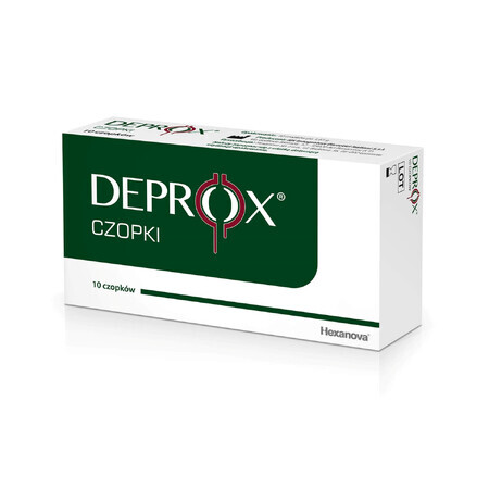 Deprox, supposte per prostatite, 10 pezzi