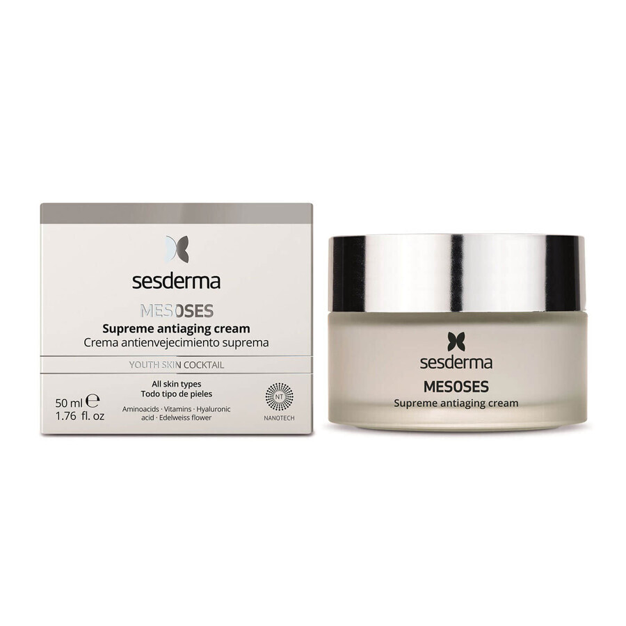 Set Sesderma Mesoses, crema viso anti-età, 50 ml + siero anti-età, 30 ml