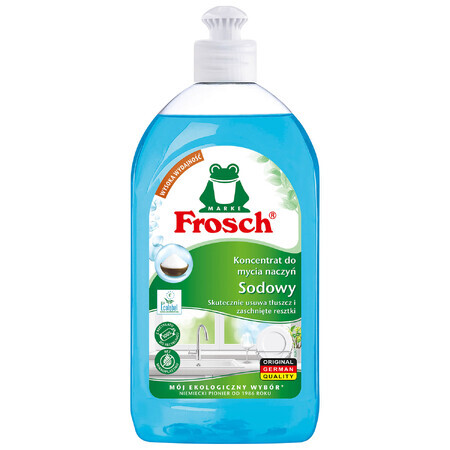 Frosch, concentrado lavavajillas, sódico, 500 ml