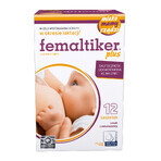 Set Femaltiker Plus, gusto cioccolato, 3 x 12 bustine + Milanella, gel per la cura del seno, 75 ml