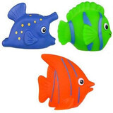 Mom's Care, Bath Toy, Fish, From Birth, 3 Pieces