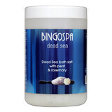 Bingospa Dead Sea, Sale del Mar Morto con rosmarino e torba, 1000 g