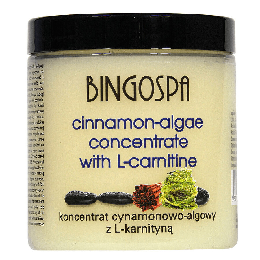 Bingospa, concentrato di cannella e alghe con L-carnitina, 250 g